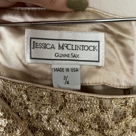 Vintage Jessica McClintock Gunne Sax Dress - Picture 7 of 14